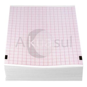 Papel para Electrocardiografo Kenz R112X27Z Plegable 111,5mm X26M - 1 Paquete
