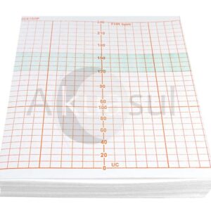 Papel para Cardiotocografo Biocare CTG112X100X160P Plegable - 1 Paquete