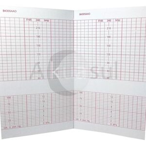 Papel para Cardiotocografo Lgmd 4305AAO Plegable Corometrics 152mm - 1 Paquete