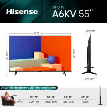 Hisense UHD TV 55 3